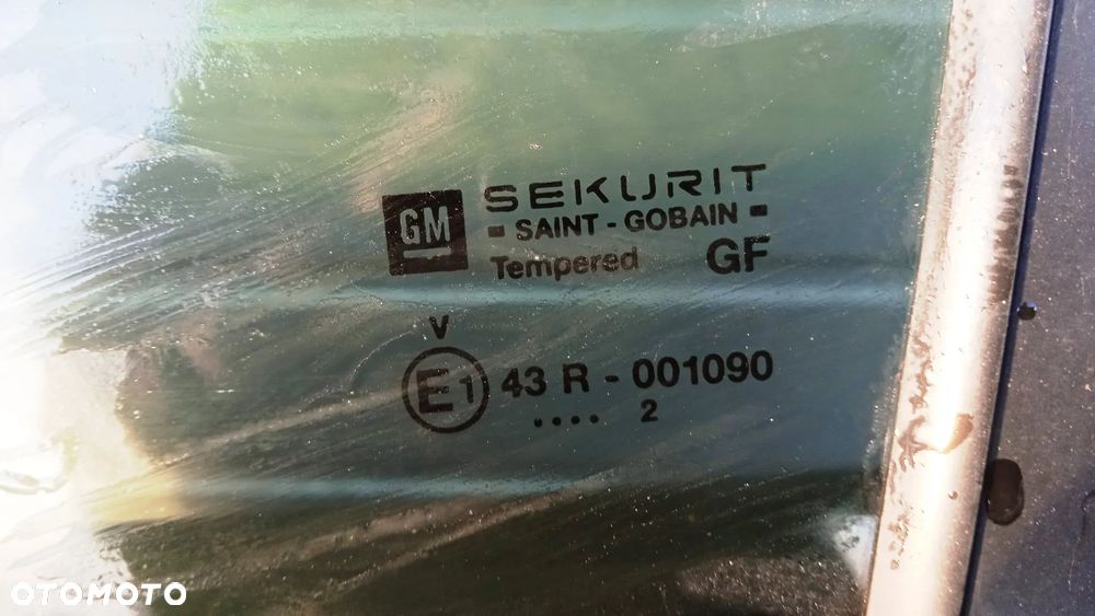 Drzwi lewe prawe przód tył szyba boczki panel mechanizm szyb lusterek lusterko Opel Zafira A Z20Q - 14