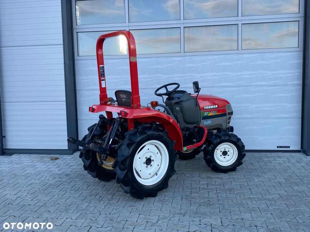 Yanmar AF120 Mini traktor Ciągnik Traktorek 4x4 + Ładowacz czołowy TUR Wspomaganie kierownicy Rewers - 5