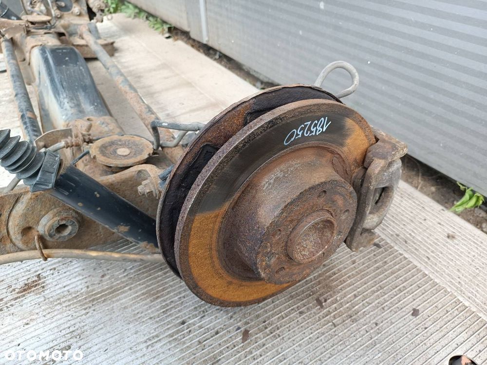 BELKA OŚ ZAWIESZENIA TYŁ TARCZE Z ABS CITROEN JUMPY II - 3