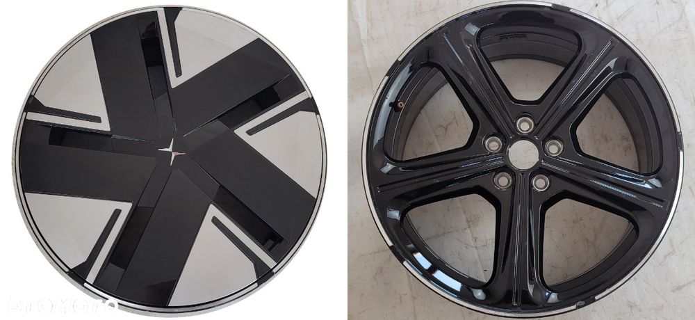 FELGA VOLVO 7,5X18 ET51 5X108 NAKŁADKA KOŁPAK 32410685 32410683 - 1