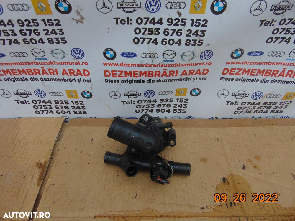 Carcasa termostat Renault Latitude 2.0 Megane 3 Scenic 3 2.0 laguna 3 - 1