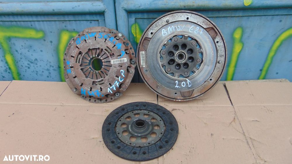 Kit ambreiaj BMW Seria 1 E87/E81 seria 3 E90/E91 motor 2.0 diesel 177 CP 6+1 viteze an 2007 cod 21217577479 - 8