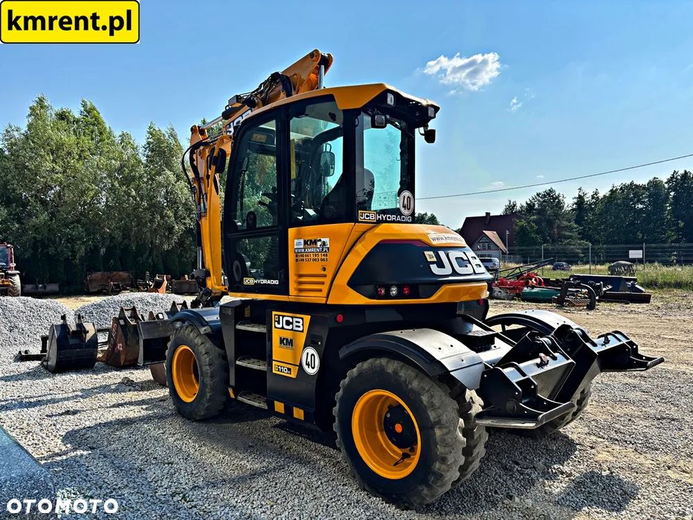 JCB HD110WTT4 KOPARKA KOŁOWA HYDRADIG POWERTILLT 2017R. | LIEBHERR 311 312 JCB JS 130 KOMATSU 98 110 - 25
