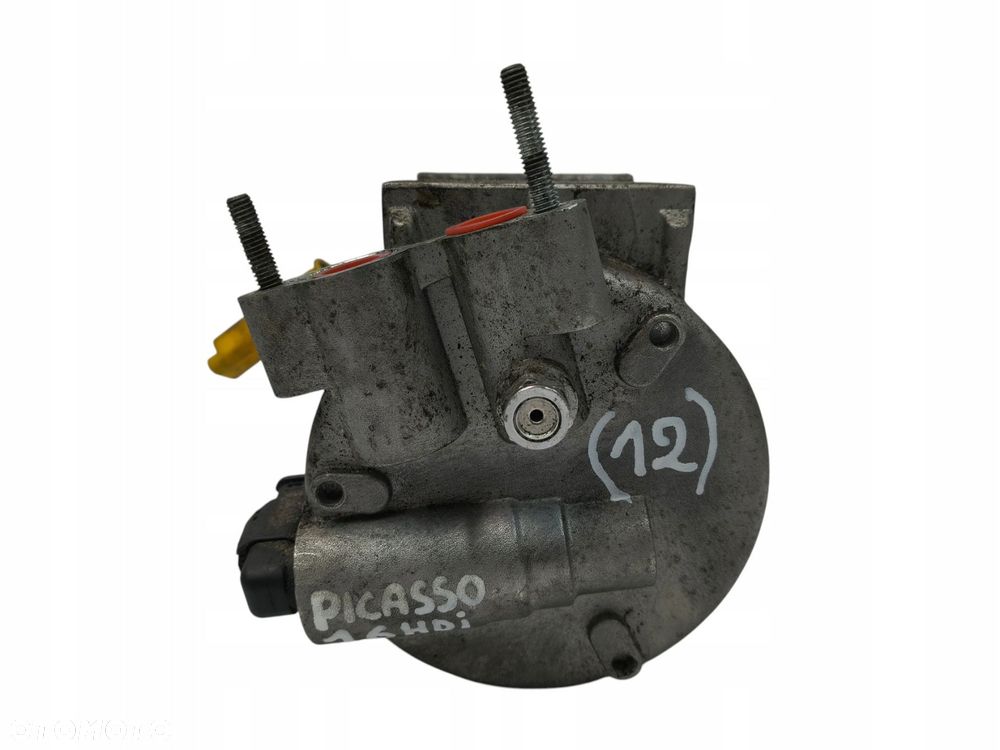 SPRĘŻARKA KLIMATYZACJI Citroen C4 Picasso 307 1.6 HDi 9651911480 - 8