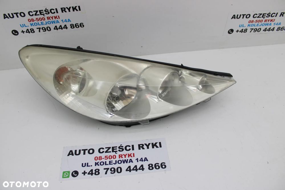 Peugeot 206+ Plus Lampa Przód Lewa Prawa EU - 4