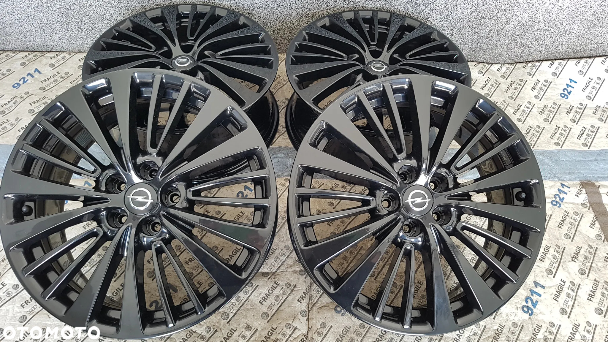 FELGI ALU ORYGINAŁ  OPEL GRANDLAND X  7,5jx18  IS49 5x108 CZUJNIKI - 10