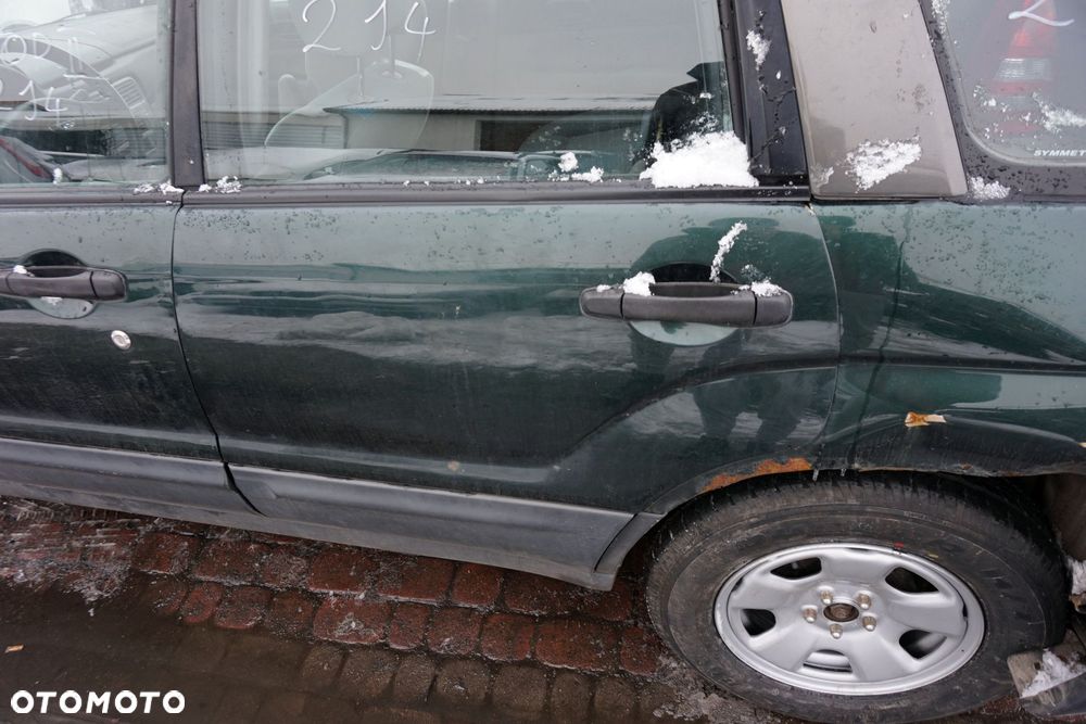 DRZWI TYLNE LEWE FORESTER II SG 2J4  ZIELONY SUBARU 2002-2006 - 4