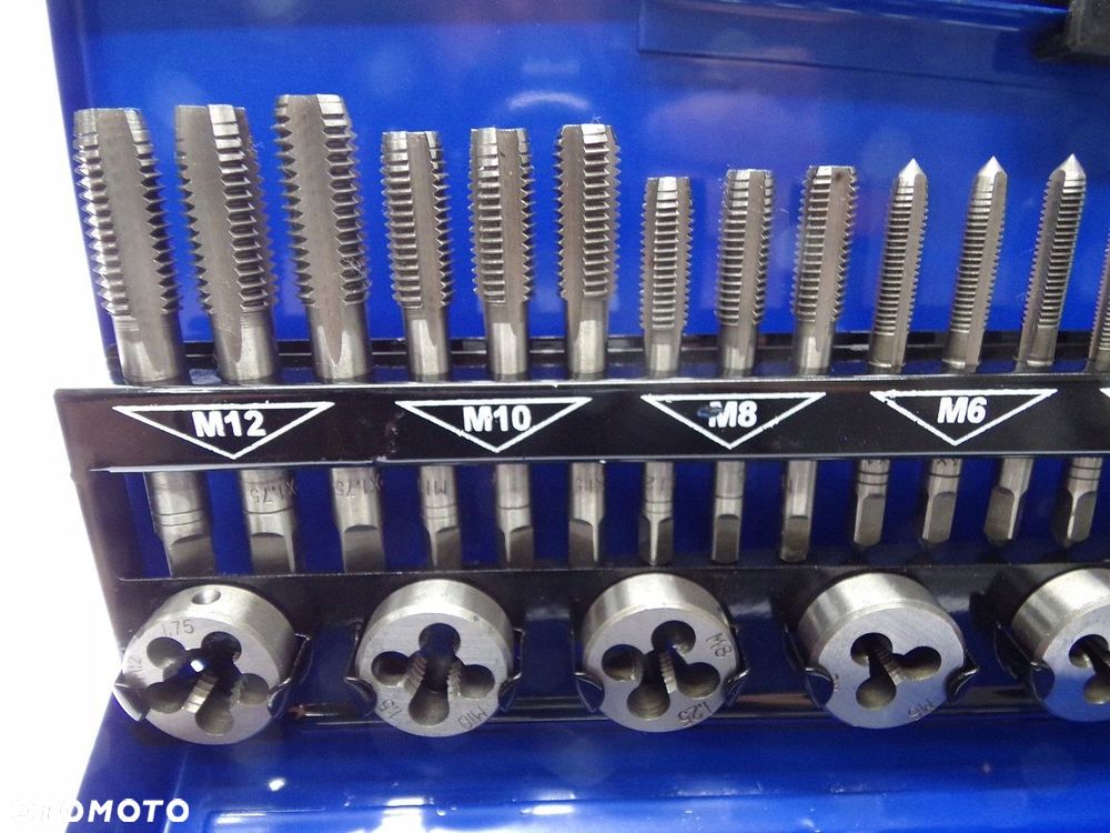 Zestaw gwintowników i narzynek M3-M12 32 el. - 5