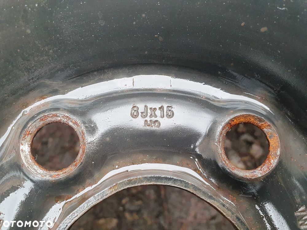 VW SEAT SKODA R15 2x KOŁO ZIMOWE / ZAPASOWE 15 6J ET43 5x100 57.1mm FELGA 6Q0601027M OPONA 195/60/R15 5.5 i 6mm 2020r POLO IV 6N IBIZA III CORDOBA II FABIA I II ROOMSTER - 6