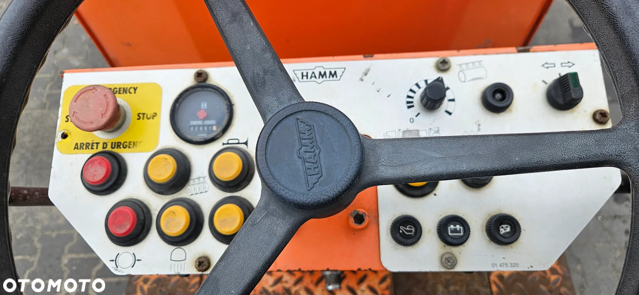 Hamm HD 10K waga 2400kg guma stal - 12