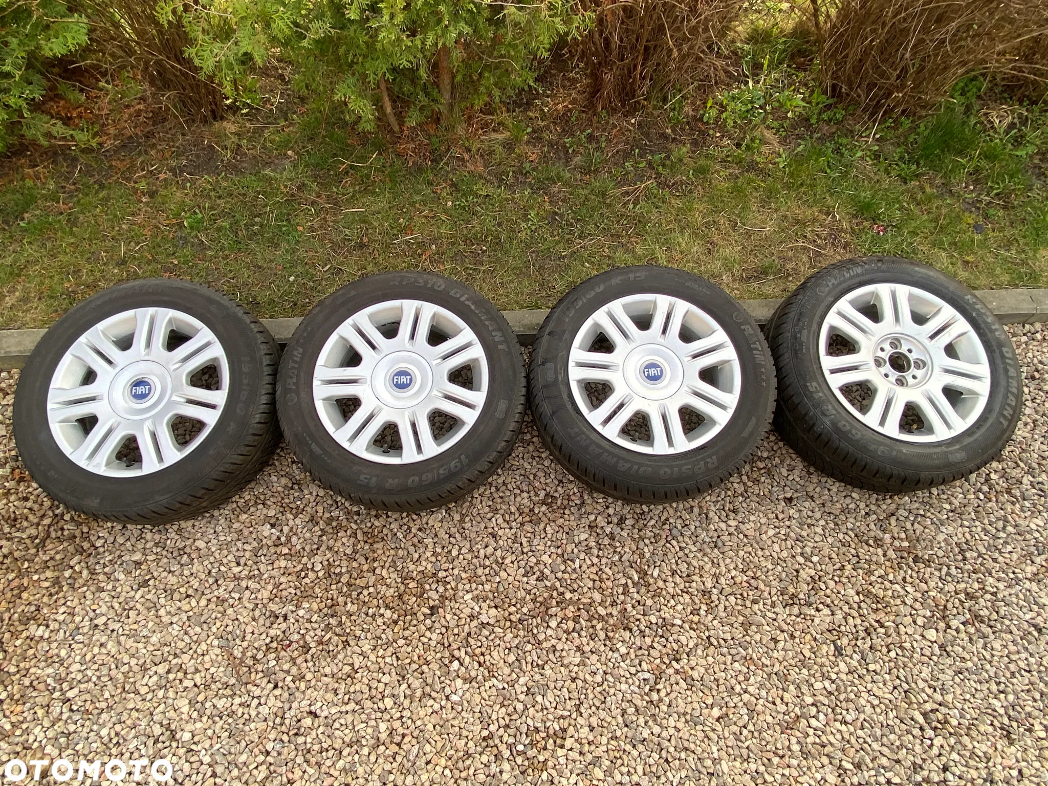Fiat Punto Idea Alufelgi 15" 4x98 6,Jx15H2 ET38 46847691 - 2