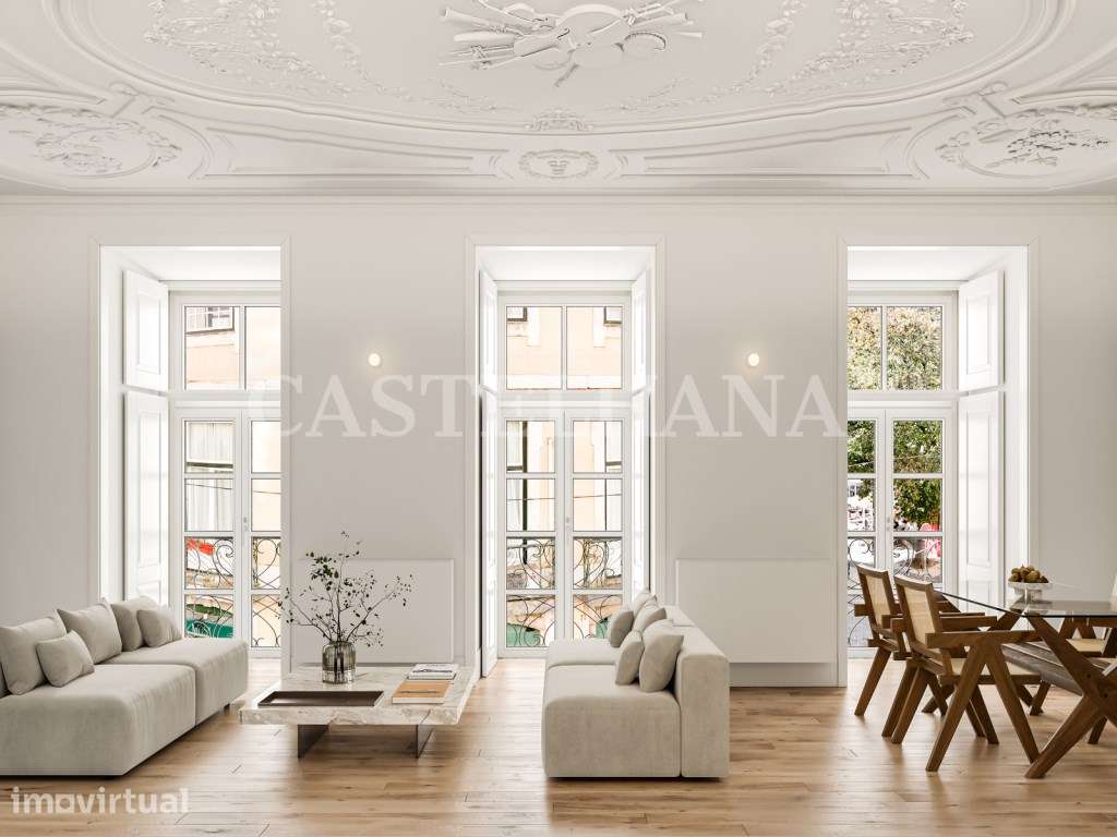 Apartamento T2 em novo empreendimento junto ao Cais do Sodré, Lisboa - Grande imagem: 4/77