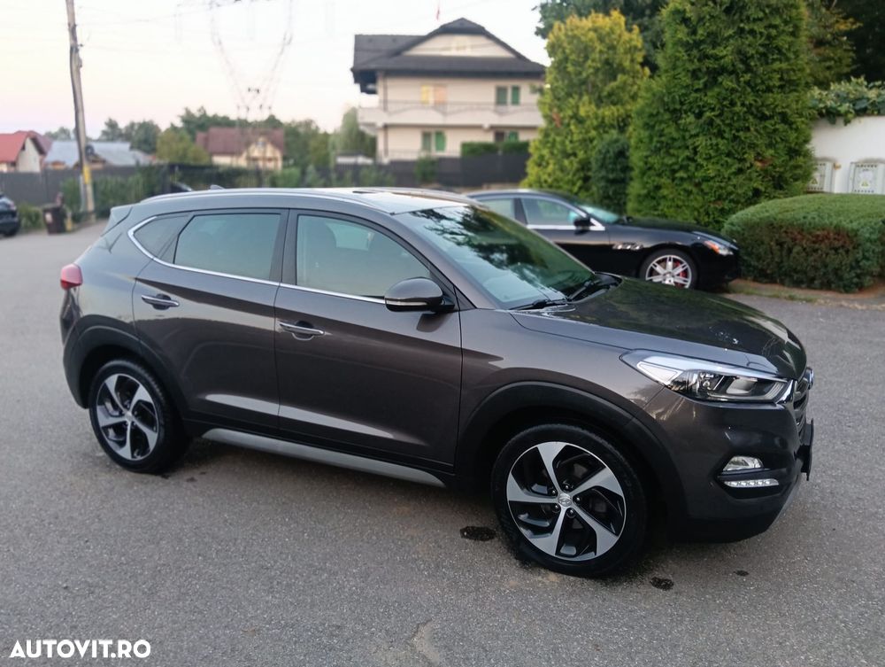 Hyundai Tucson blue 1.7 CRDi 2WD DCT Style - 1