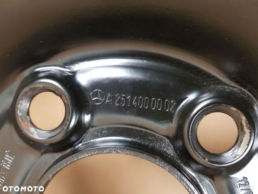 mercedes w251 koŁo dojazdowe zapas 6.5b x 18 et40 - 2