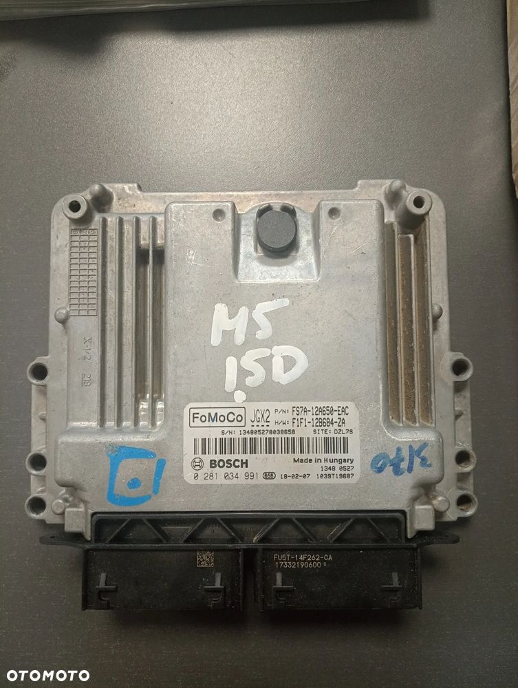 Sterownik silnika Ford 1.5TDCI nr 0 281 034 991 - 1