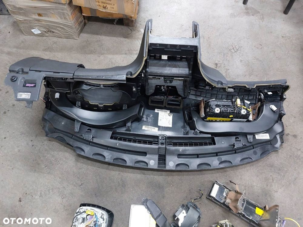 ZESTAW AIRBAG KOKPIT DESKA MODUŁ PODUSZKI PASY SKODA SUPERB II - 12