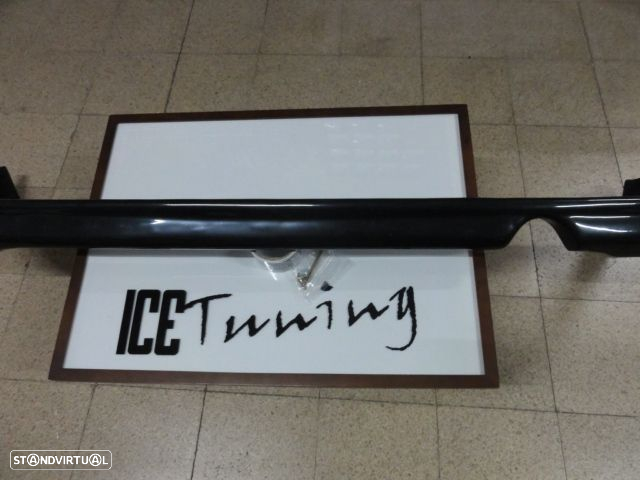 Lip / Spoiler Traseiro Honda Civic 96-98 EK, EJ 2, 4 Portas Type R style ABS - 4