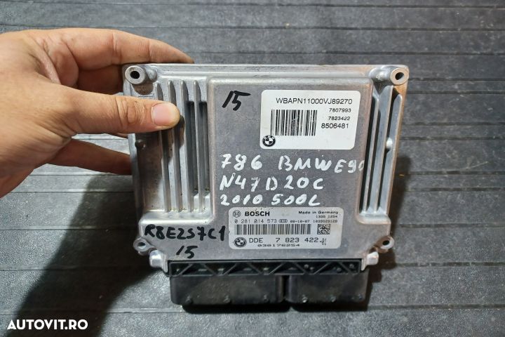 Calculator motor ECU 0281014573 0281014573 BMW Seria 3 E90 [2004 - 20 - 2