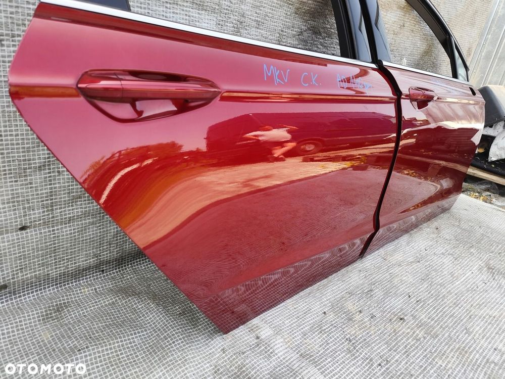FORD MONDEO MK5 MKV KOMBI DRZWI PRAWE STRONA PRZÓD TYŁ 2 SZTUKI CZERWONE AD - 11