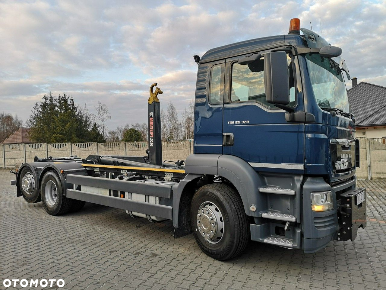 MAN TGS 26.320 Hakowiec Multilift 6x2 Oś Skrętna Tylko 216 Tys Km! - 4