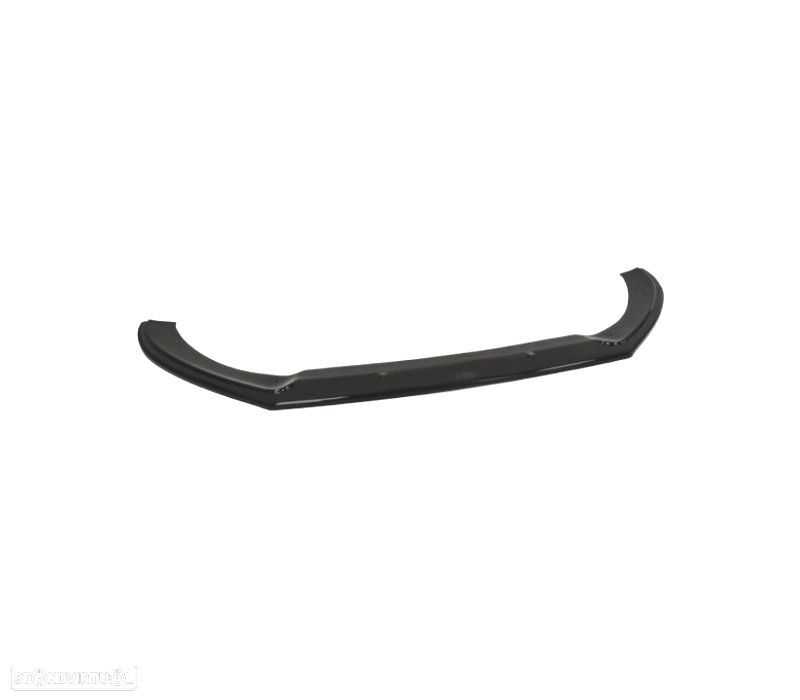 SPOILER LIP FRONTAL AUDI A4 B8 07-11 PRETO BRILHANTE - 2