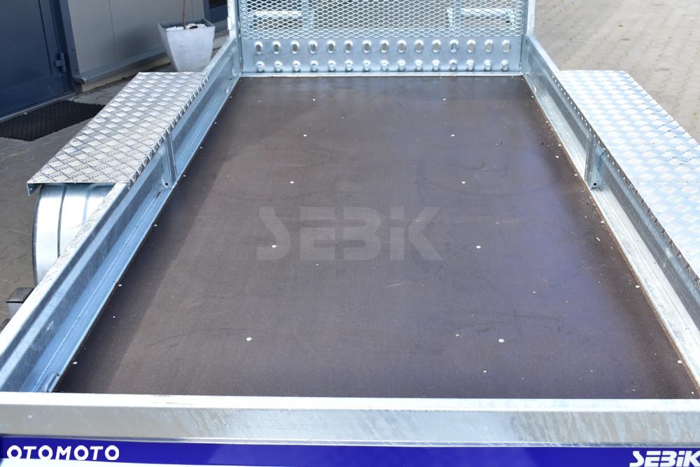 Wiola Przyczepa do transportu sprzętu budowlanego B2730 Najazdy DMC 2700 kg. - 16