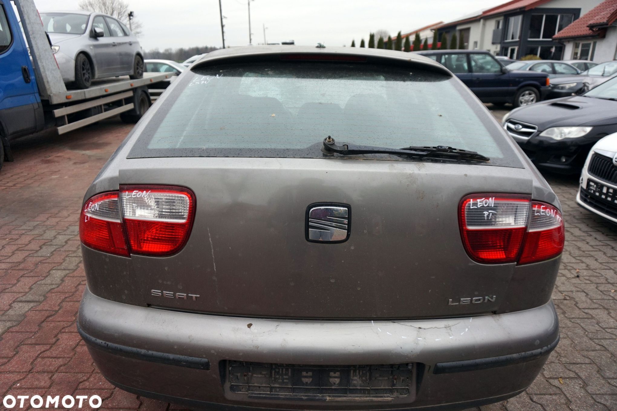 KLAPA BAGAŻNIKA TYLNA LEON I 1M1 5D HB LS7U  SZARY SEAT 1999-2006 - 1