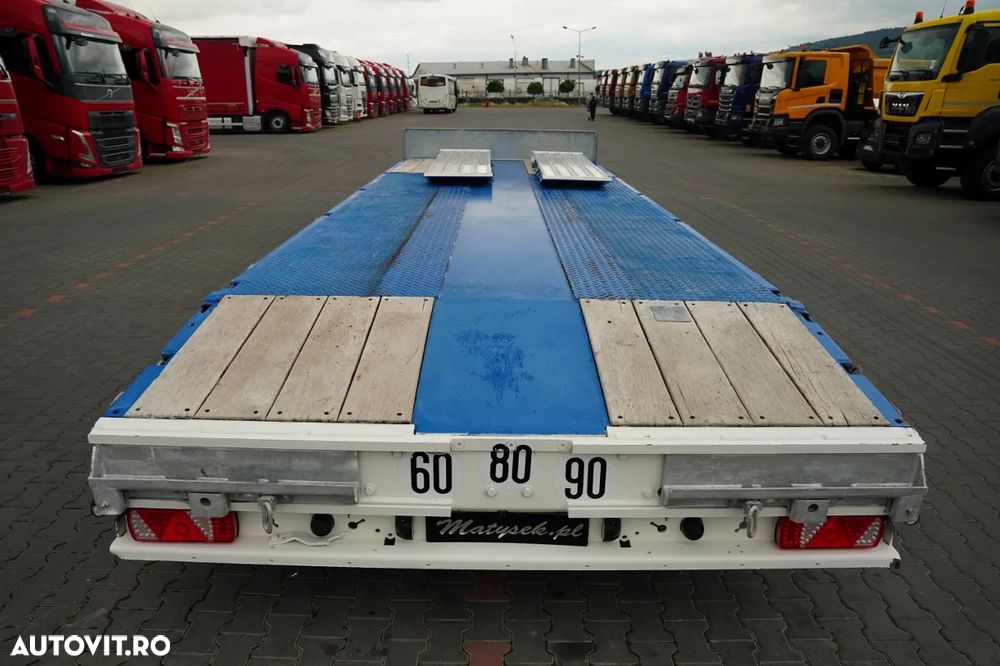 Faymonville MAXTRAILER REMORCA 7,5 M / LĂȚIRE / MTA: 26 TONE / PUNȚĂ DE DIRECȚIE / - - 13