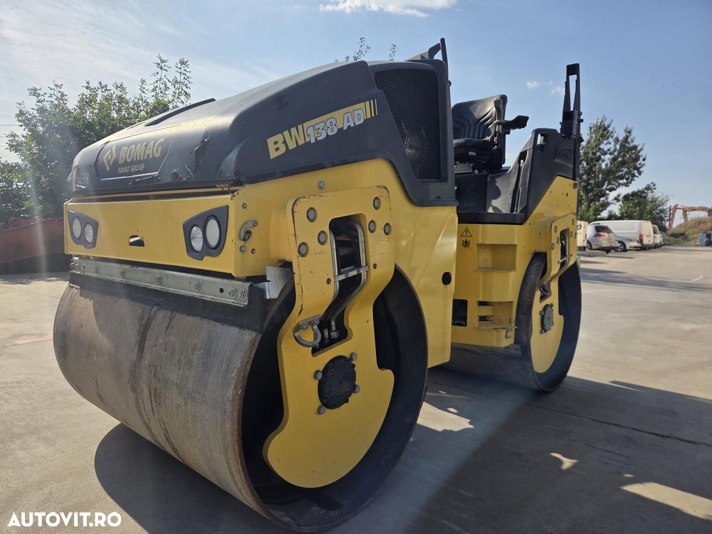 Bomag BW136, 2021, 836h, Masa operationala 5,5 tone, latime tambur 1,4m, motor Kubota 50CP, CE, Lung 2,8m, inalt 2,7m, produs si rulat in GERMANIA, posibilitate leasing 4 ani-PROMOTIE 29.900 EUR+Tva - 6