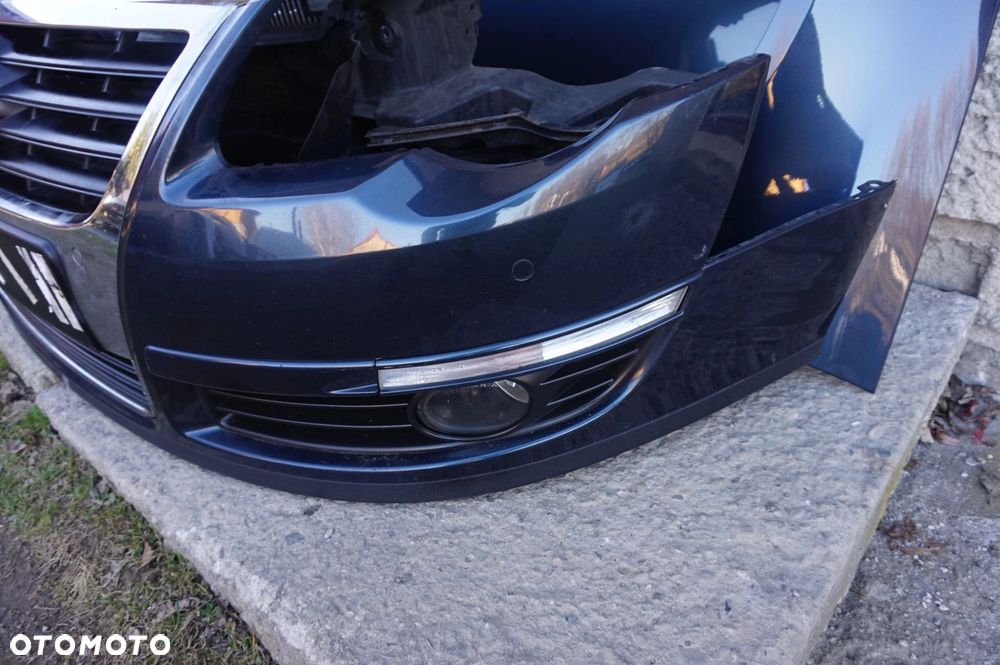 ZDERZAK MASKA BŁOTNIK KOMPLETNY PRZÓD VW PASSAT B6 - 4