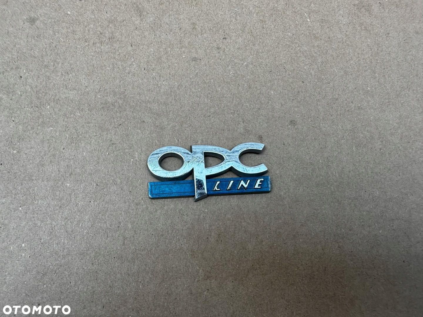 OPC LINE OPEL VECTRA ASTRA CORSA METALOWY EMBLEMAT ZNACZEK ORYGINAŁ - 1
