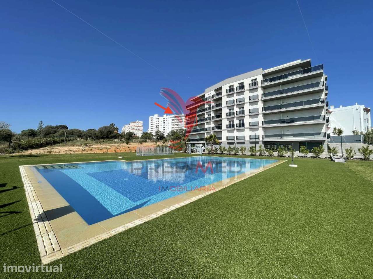 NOVO T2 CONDOMÍNIO PRIVADO PISCINA E VISTA MAR - Grande imagem: 2/36