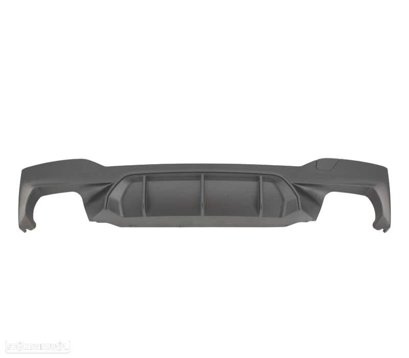 DIFUSOR BMW G30 G31 LOOK M5 PRETO MATE - 5