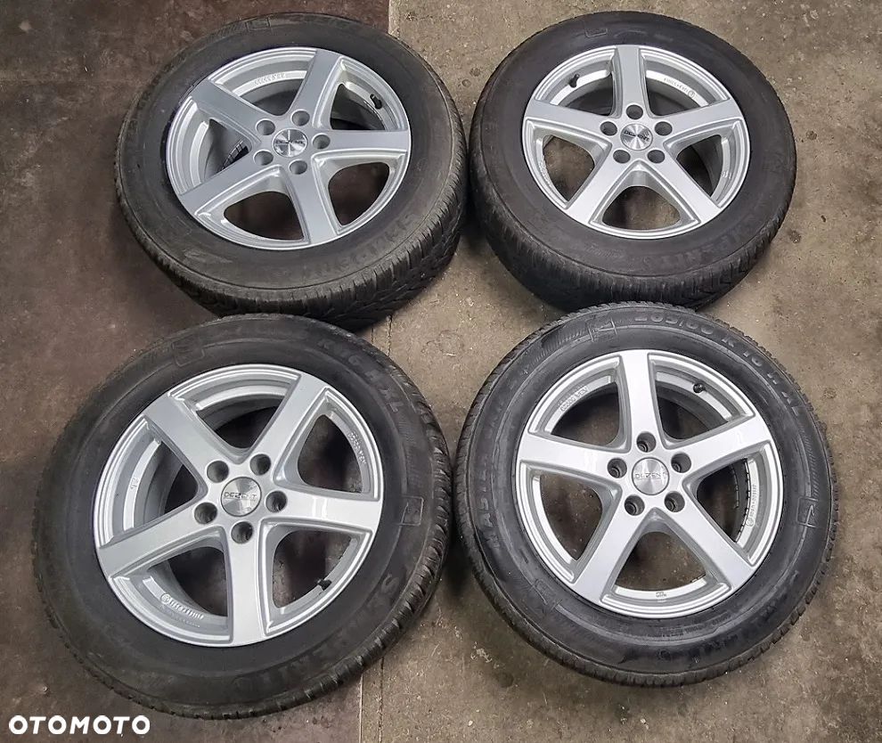 4x VW Sharan Alhambra Seat Skoda Audi koła felgi opony ZIMA 205/60/16 205/60R16 Semperit Master Grip 2 5x112 - 1
