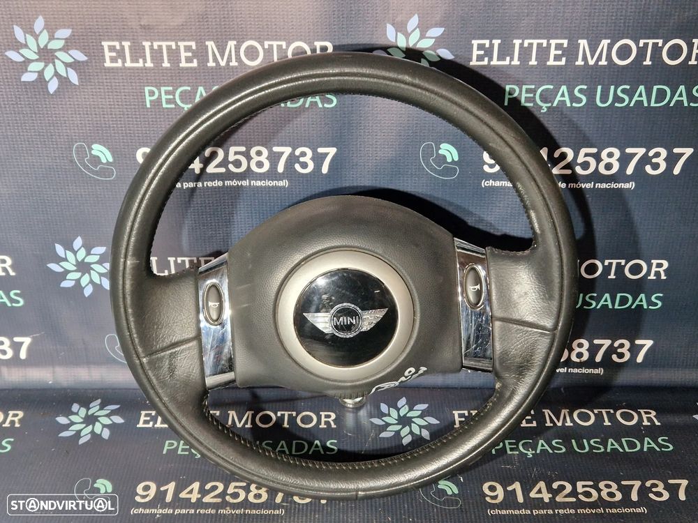 Volante usado pele MINI COOPER S R53 ONE R50 - 2