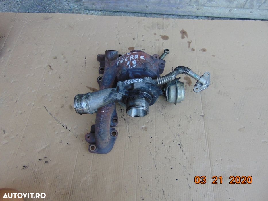 Turbina Opel Astra H 1.9cdti Zafira B Vectra C Signum Turbina Opel 1.9 - 1