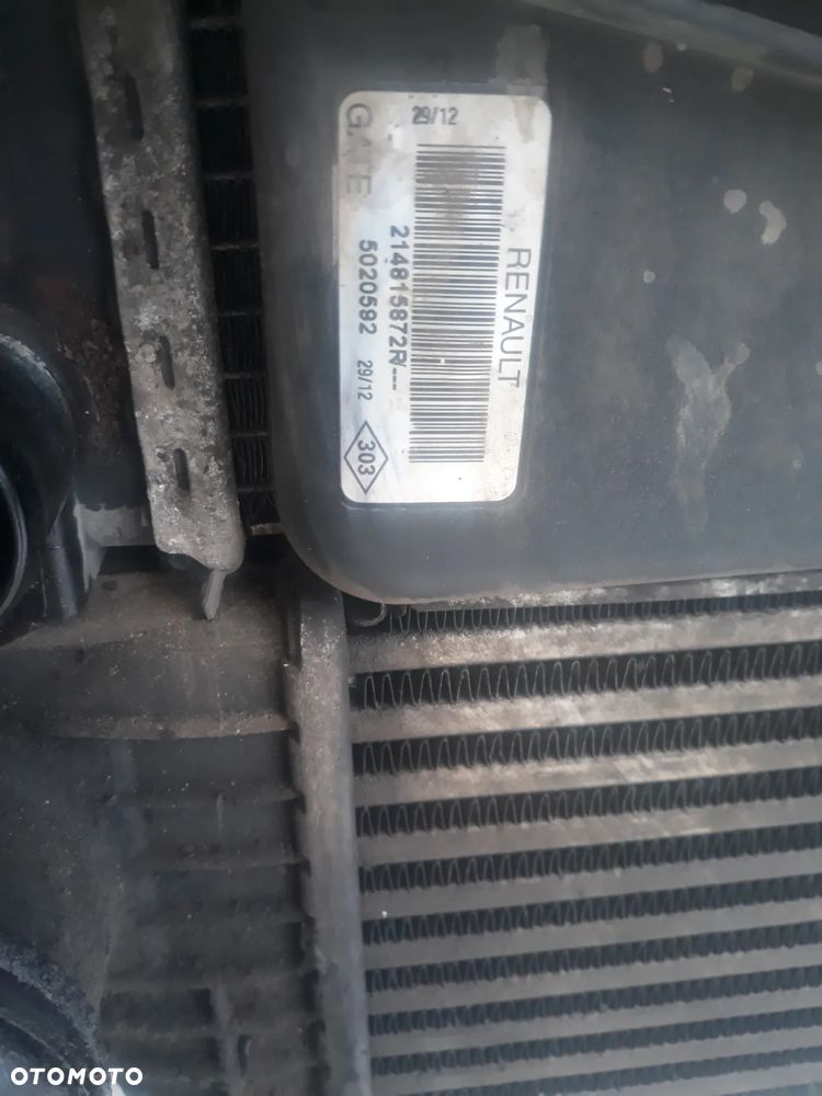 CHŁODNICA RENAULT MASTER III 2,3 DCI (KOMPLET)  2015r   214815872R  214005447R  214C10001R - 3