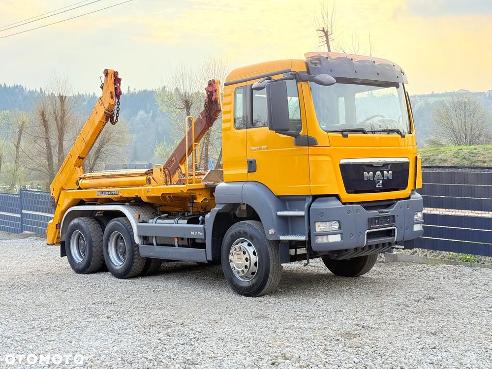 MAN * Sprowadzony * MAN TGS * 6x4 * Bramowiec * Bardzo Dobry Stan * Meiller Kiper * - 14