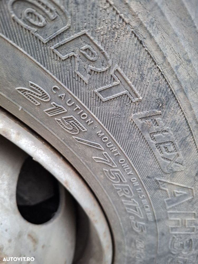 Set anvelope direcție Hankook 215 75 17,5 - 4