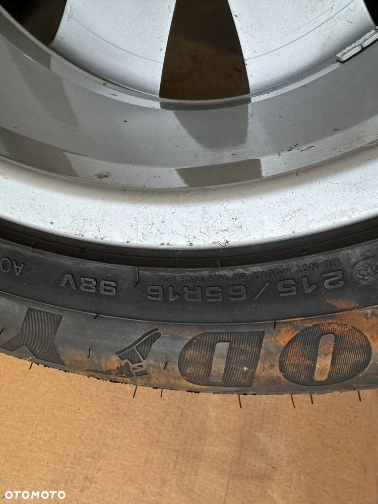 Alufelgi z oponami alusy 215/65 5X112 6.5J R16 ET33 Audi Q3 8U0601025 - 5