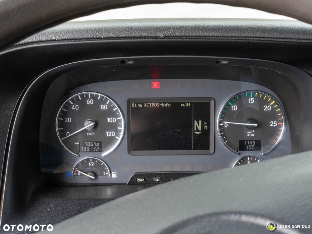 Mercedes-Benz Actros 2546 6x2 Palfinger PK 53002 HDS Żuraw Wciągarka - 17