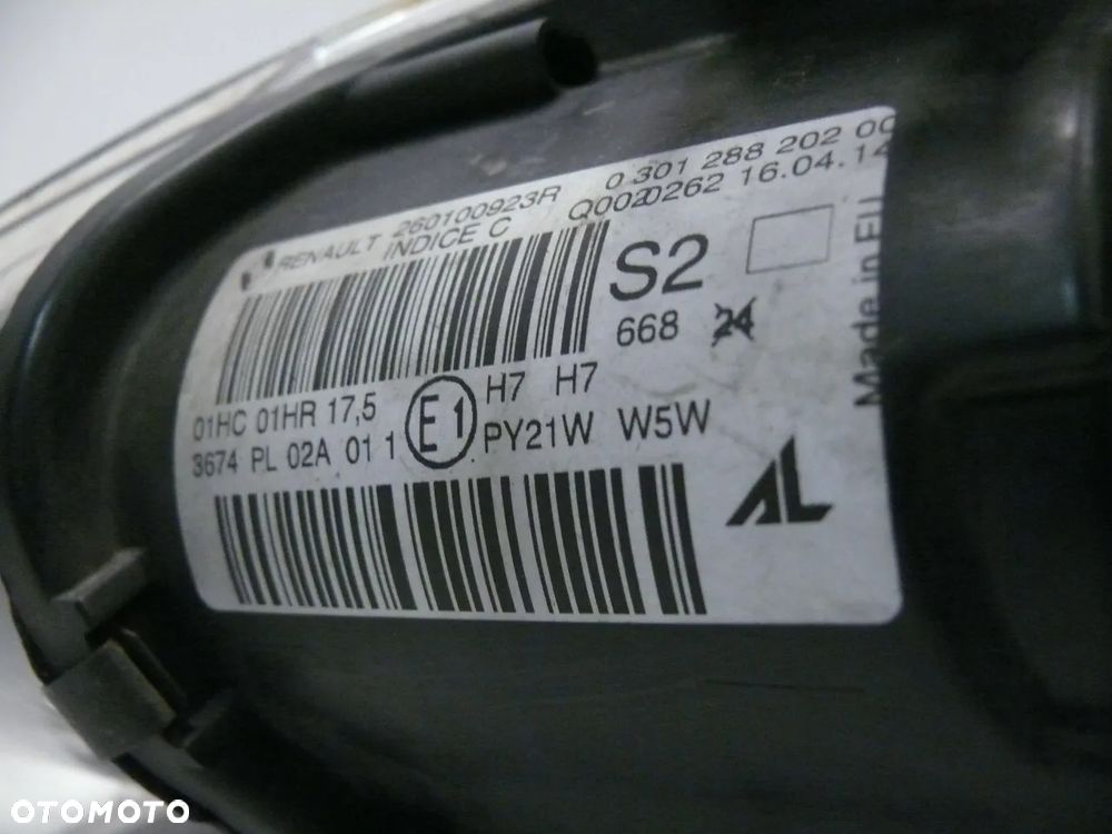 LAMPA PRZEDNIA PRAWA RENAULT MEGANE III 2013 2016 LIFT - 5