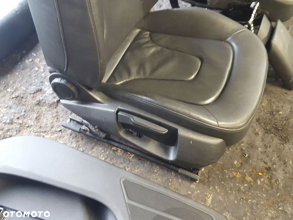 AUDI A4 B8 08r- SEDAN FOTELE KANAPA SKÓRZANE - 6