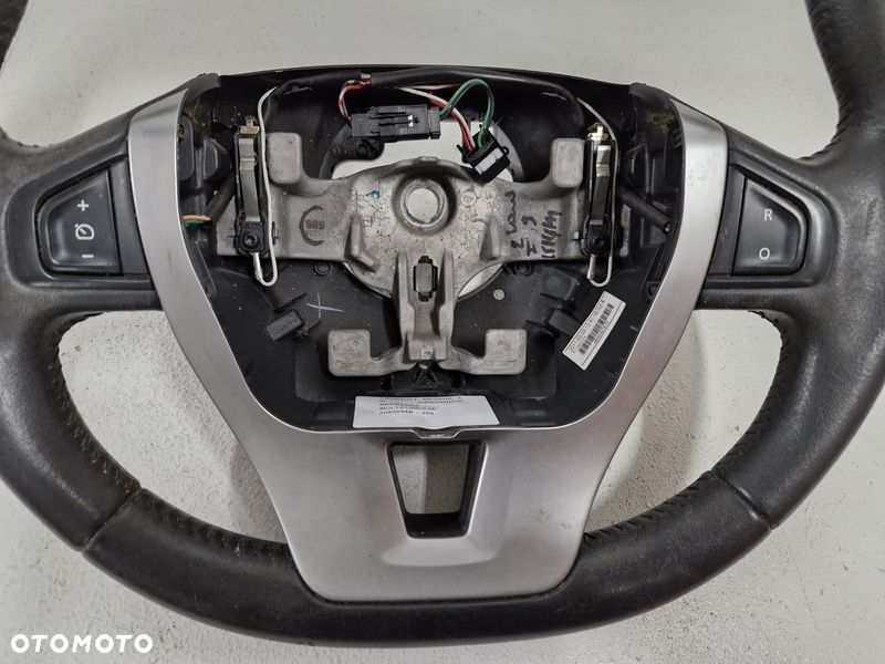 RENAULT MEGANE 3 III KIEROWNICA SKÓRZANA MULTIFUNKCJA 6083644B - 7