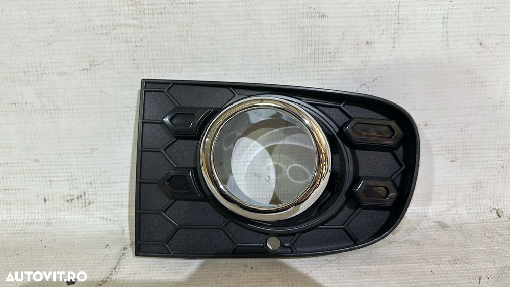 Grila laterala bara fata (cu orificiu proiector) - Fiat 500S, 2015, 2016, 2017, 2018. IN STOC - 5