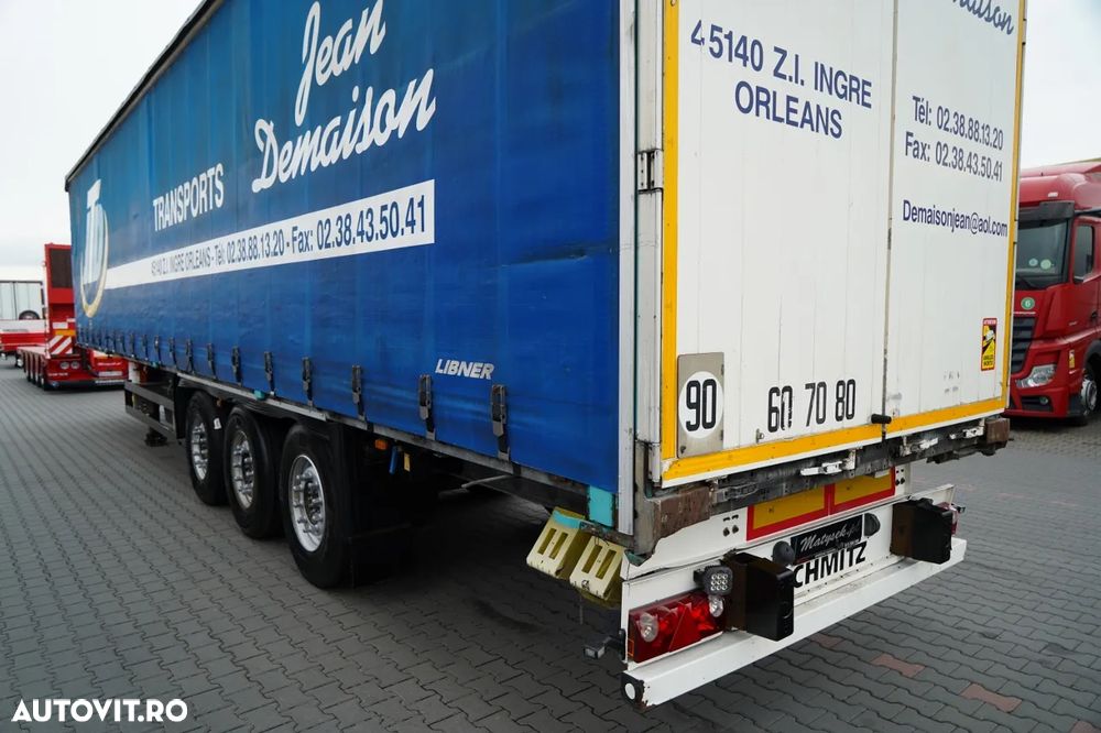 Schmitz Cargobull CORTINĂ / STANDARD / AXĂ RIDICABILĂ - 12