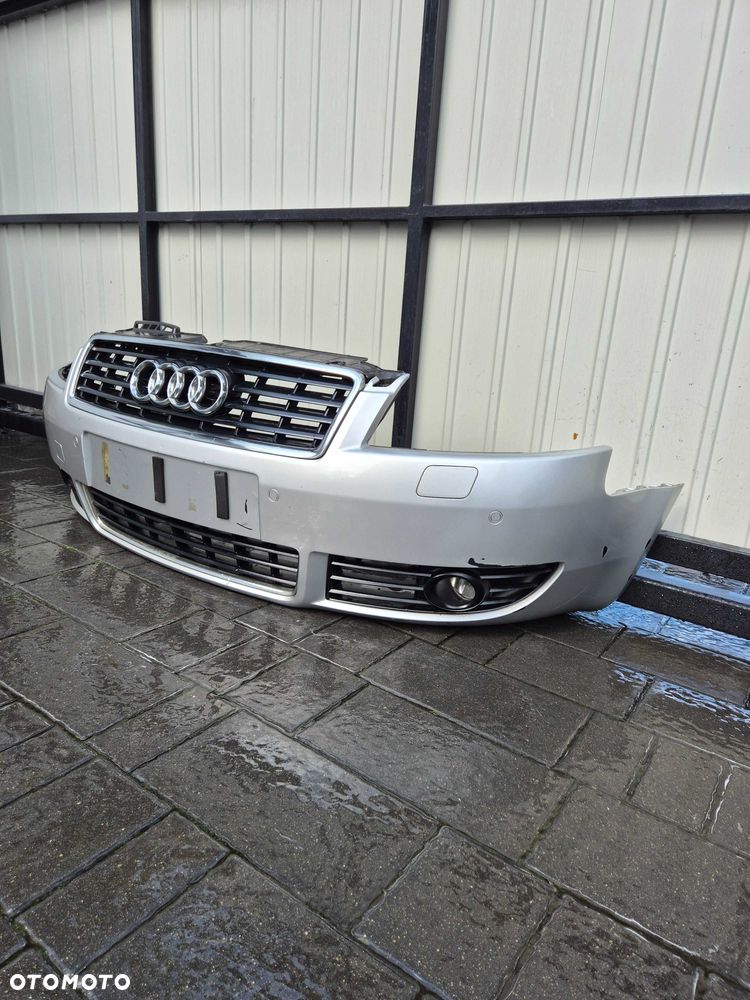 Zderzak przód przedni Audi A4 B6 Cabrio rok 05 kod lak LY7W spryski pdcx4 - 4