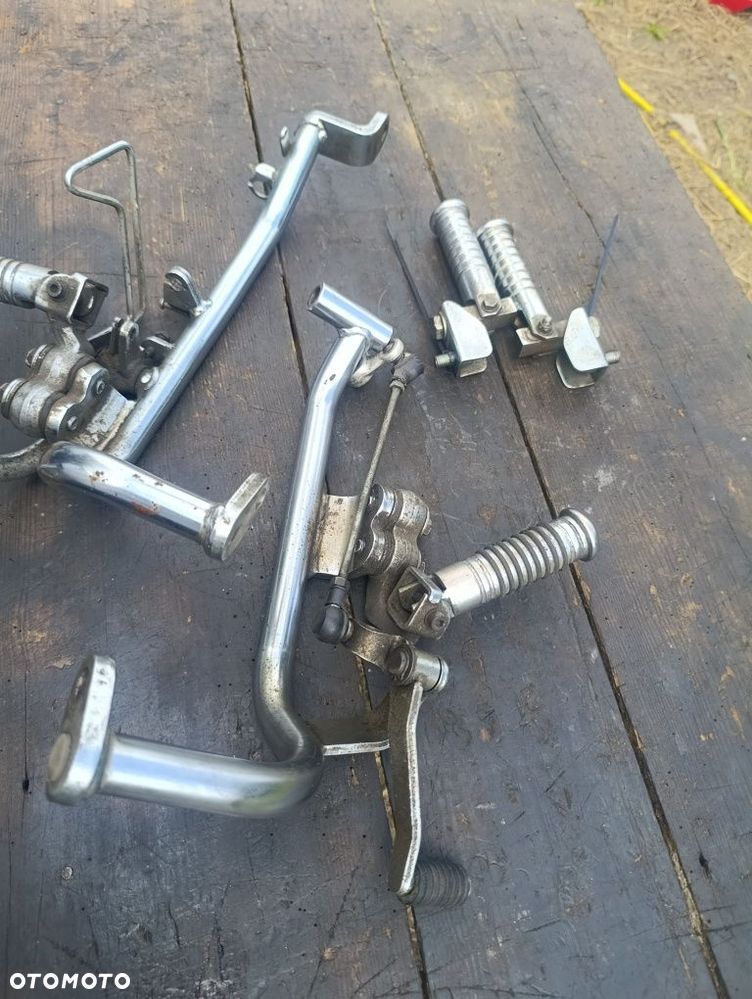 Komplet setów Yamaha Virago 535 podnóżki stopki gmole gmol dźwignia - 7