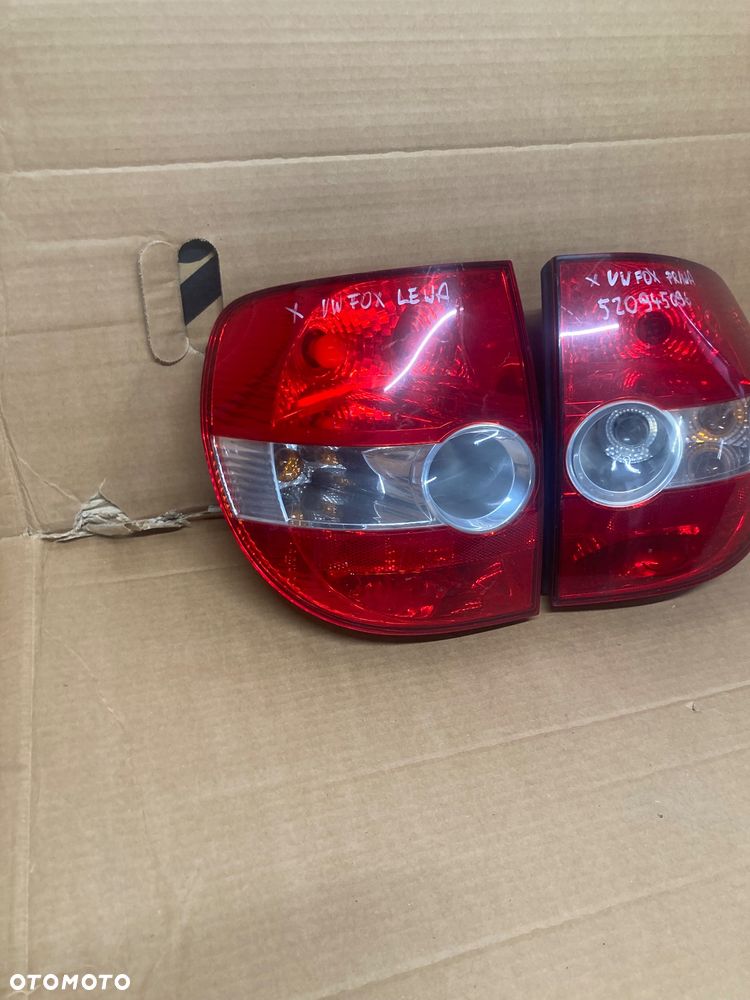 VW FOX LAMPA PRAWA LEWA TYŁ TYLNA - 3
