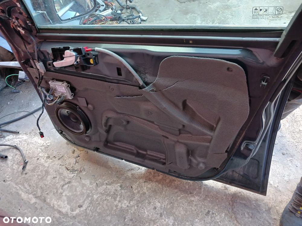 Ford Mondeo MK 4 IV 07-14 drzwi prawe przednie prawy przód pasażera kolor V6 granatowe niebieskie - 3